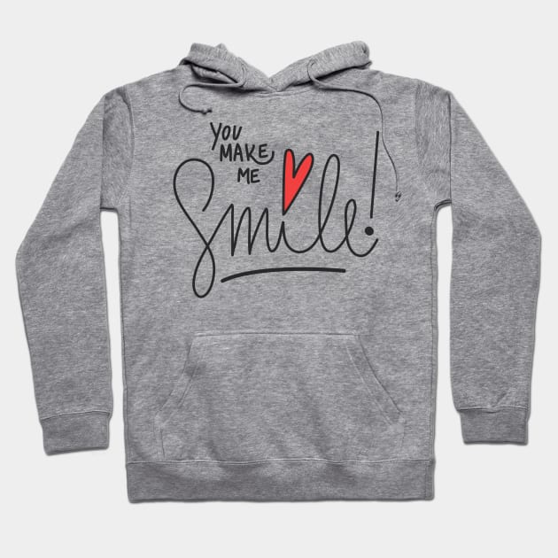 You make me smile.  :) Hoodie by holdmylove